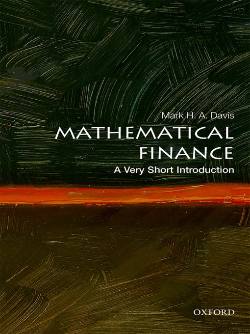 Title details for Mathematical Finance by Mark H. A. Davis - Available